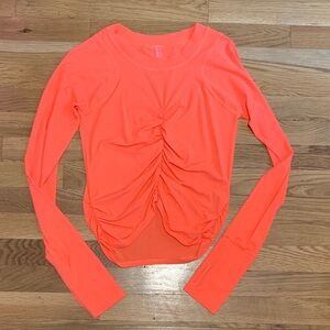 NWOT Free People “Tempo” ruched top